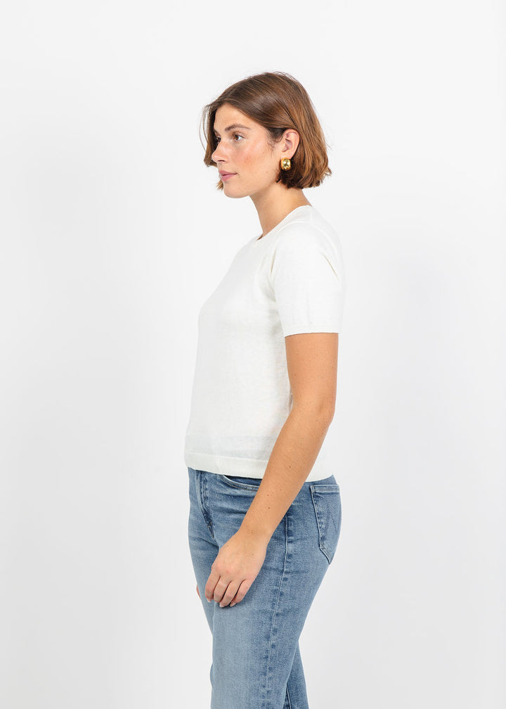 Colorush CC Whistler Tee in Starch available at Barbara Katz