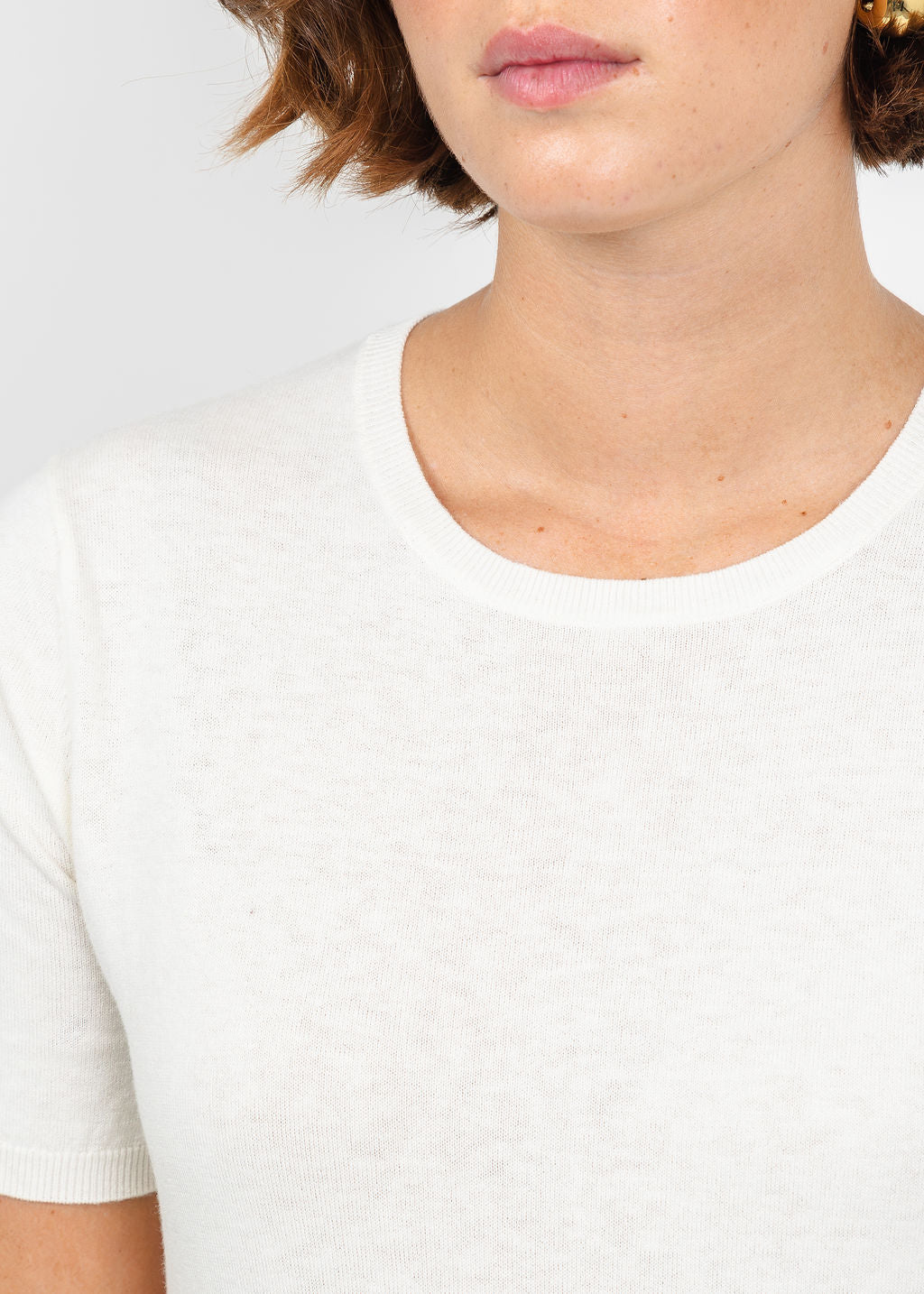 Colorush CC Whistler Tee in Starch available at Barbara Katz