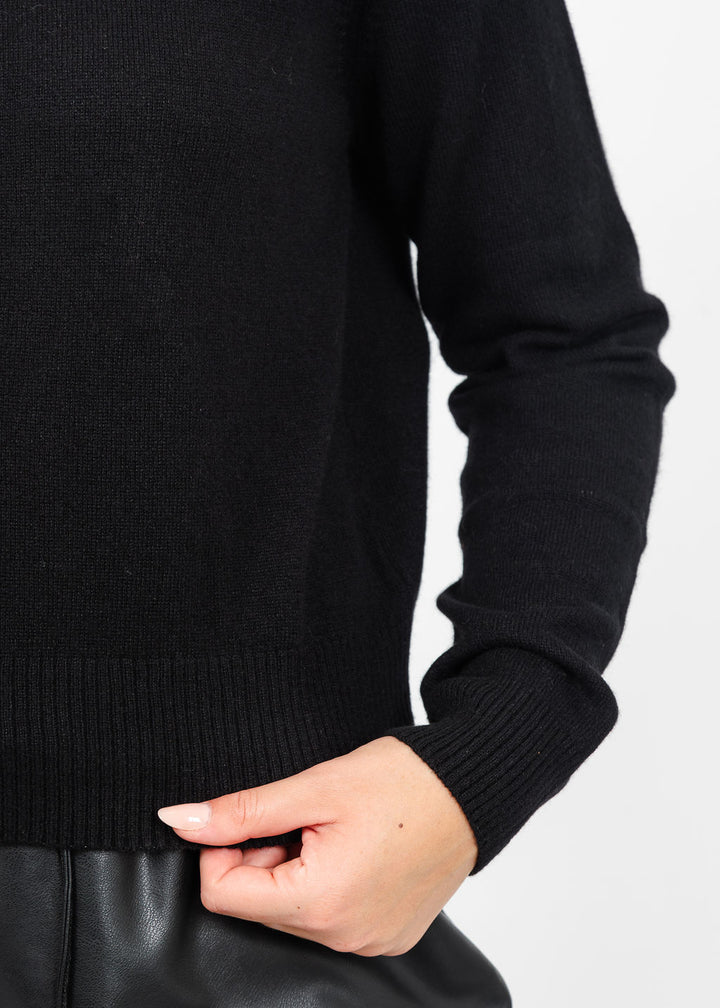 Colorush Womad Little Crew Sweater in Black available at Barbara Katz