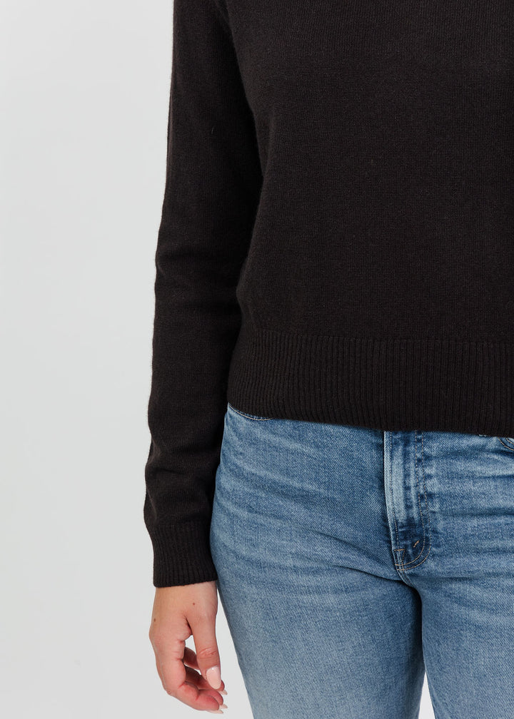 Colorush Womad Little Crew Sweater in Coco Loco available at Barbara Katz