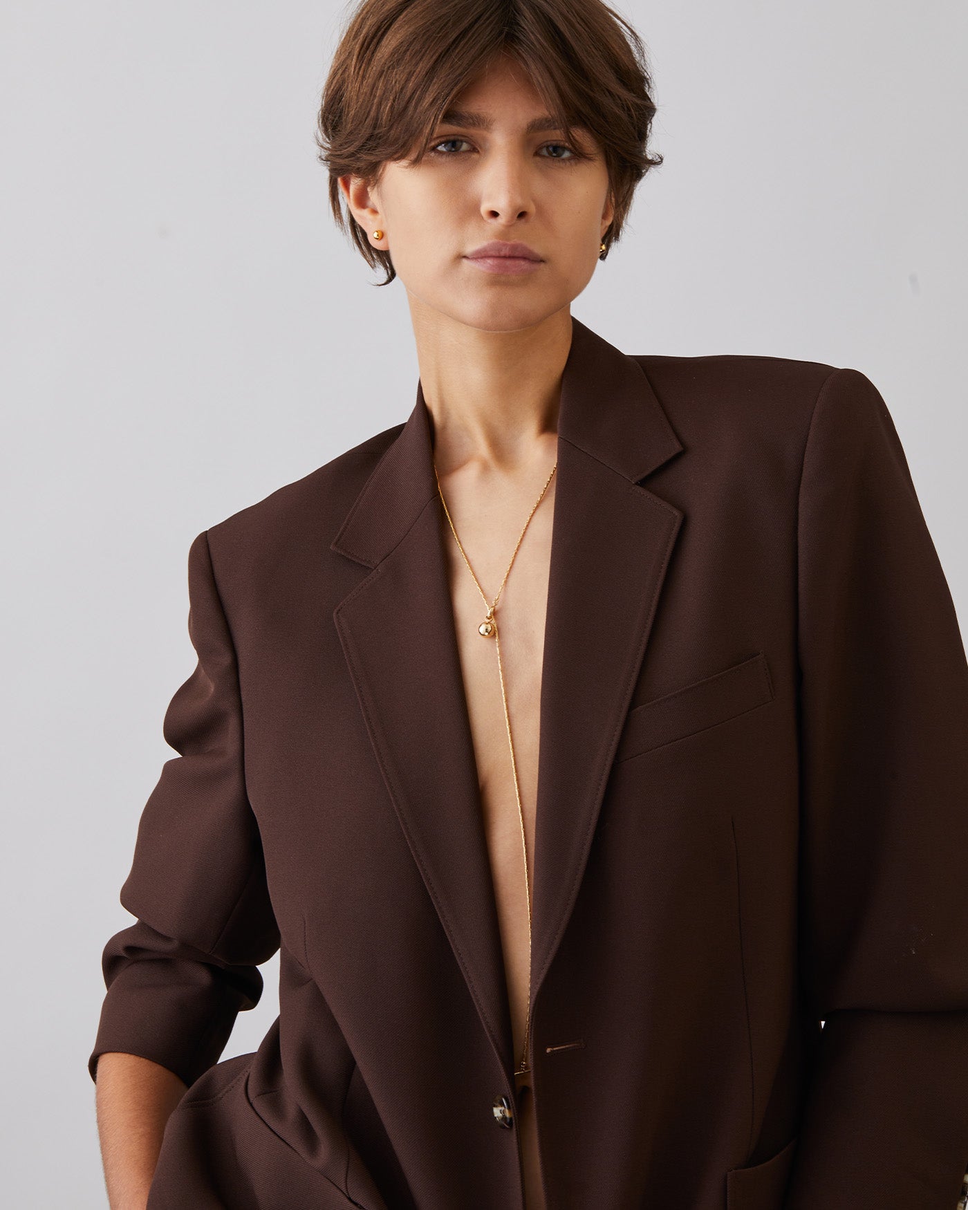 Jenny Bird Constance Wrap Chain Necklace - Gold – Barbara Katz