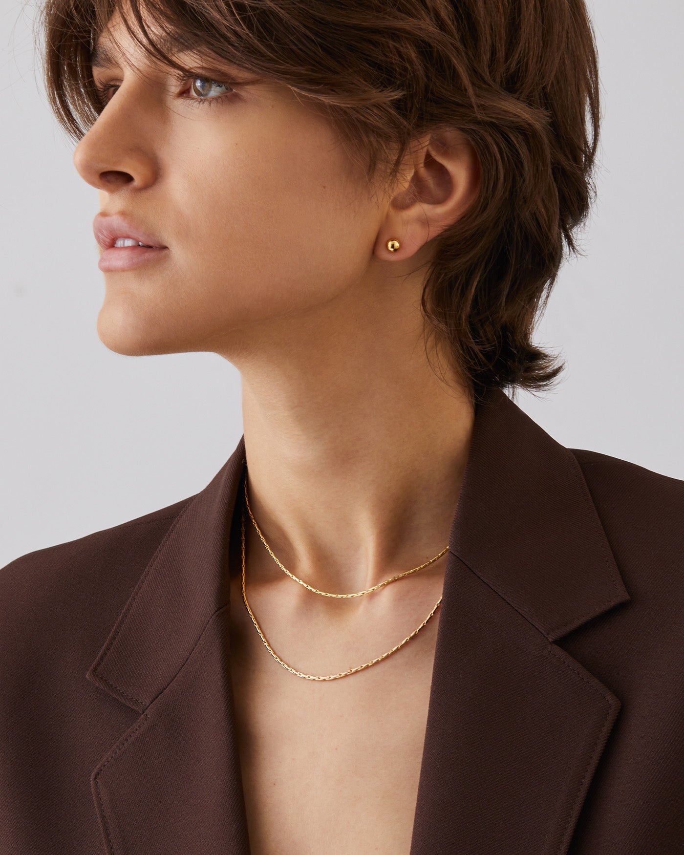 Jenny Bird Constance Wrap Chain Necklace - Gold – Barbara Katz