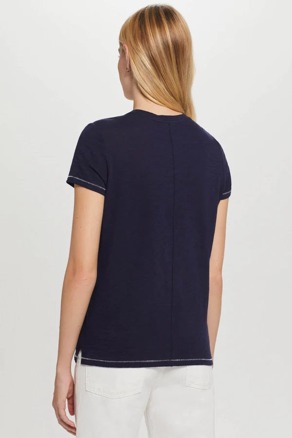 Contrast Stitch Pocket Boy Tee