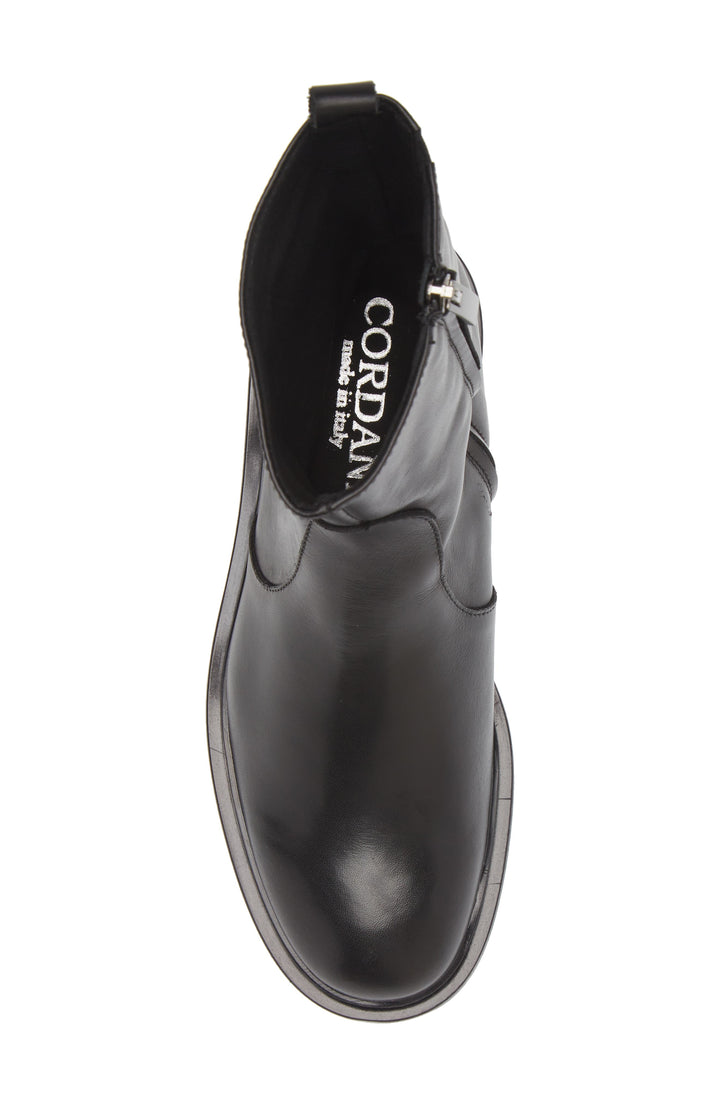 Cordani Blaize Boot in Vitello Nero available at Barbara Katz