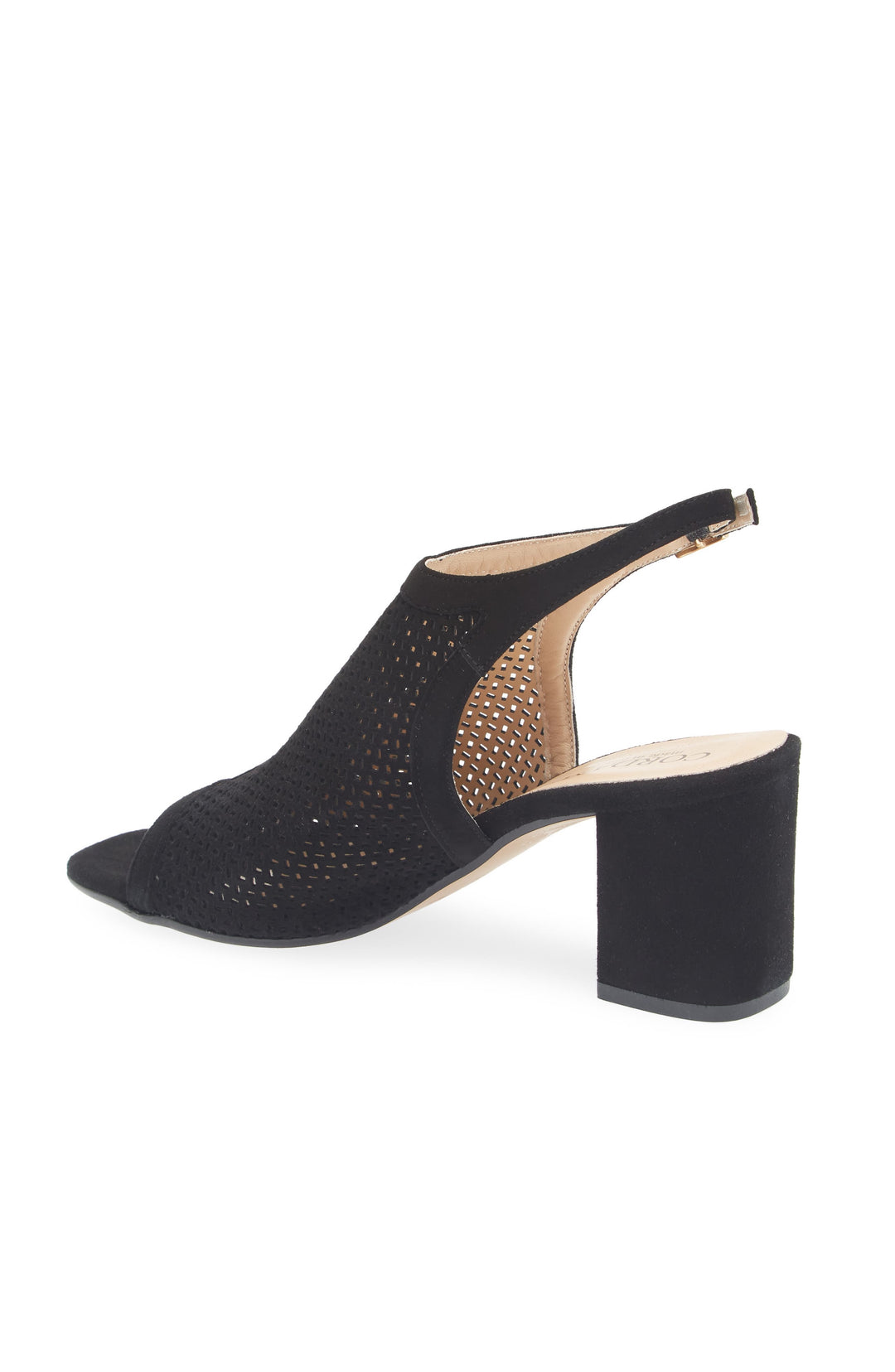 Cordani Illia Sandals in Black Suede available at Barbara Katz