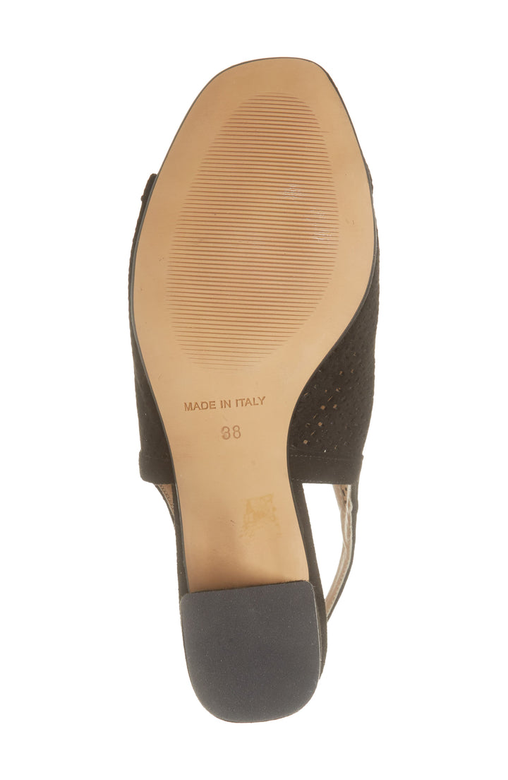 Cordani Illia Sandals in Black Suede available at Barbara Katz