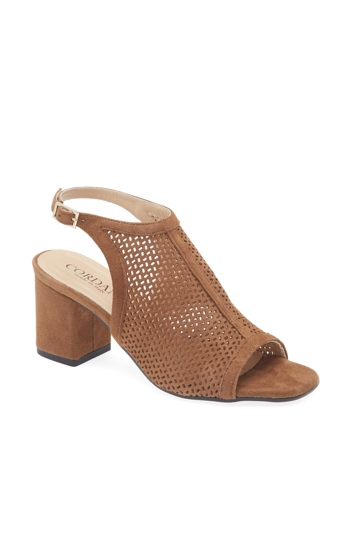 Cordani Illia Sandals in Cuoio Suede available at Barbara Katz
