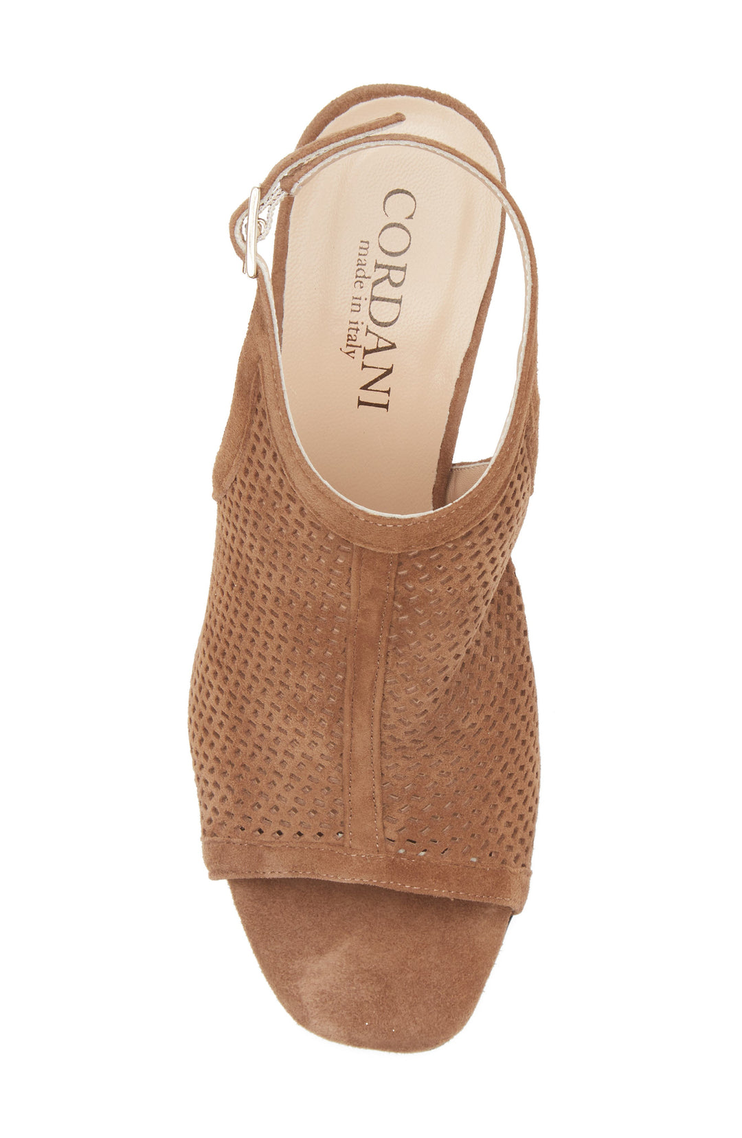 Cordani Illia Sandals in Cuoio Suede available at Barbara Katz