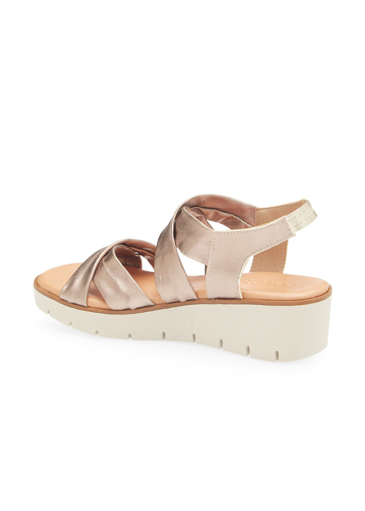Cordani Margo Sandal in Bronze available at Barbara Katz