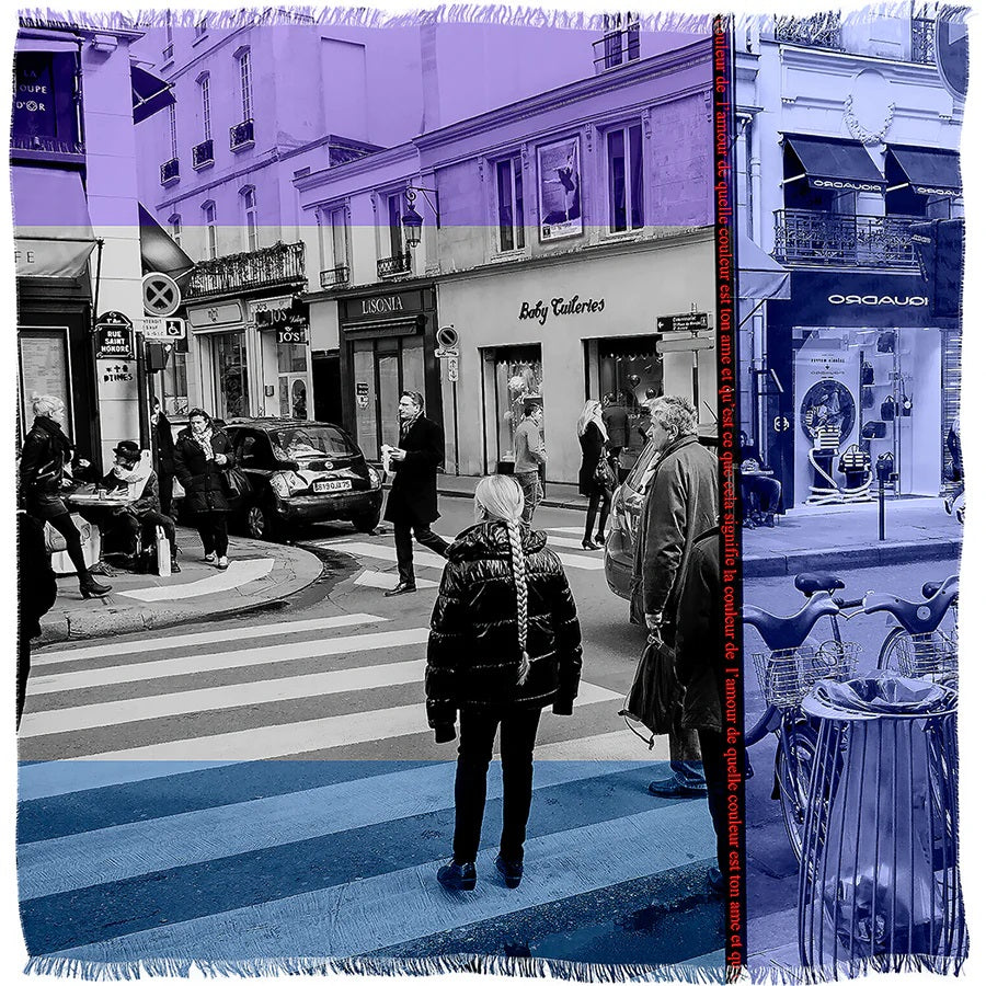 Cristina Scarf - Color of Love Blues