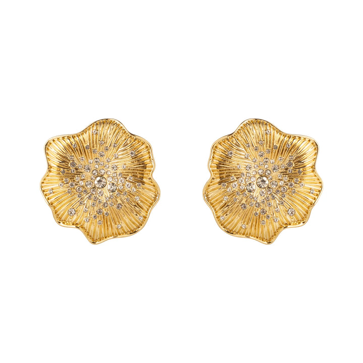 Mignonne Gavigan Christopher Stud Earrings in Gold available at Barbara Katz