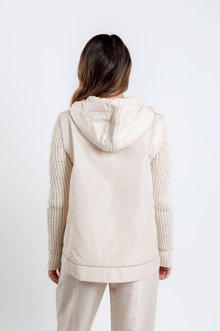 D. Exterior Marmo Sweatshirt Hoodie available at Barbara Katz