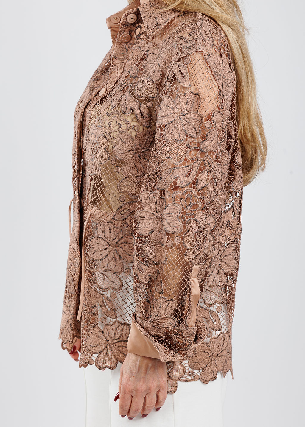 D. Exterior Phard Long Sleeve Shirt Jacket available at Barbara Katz