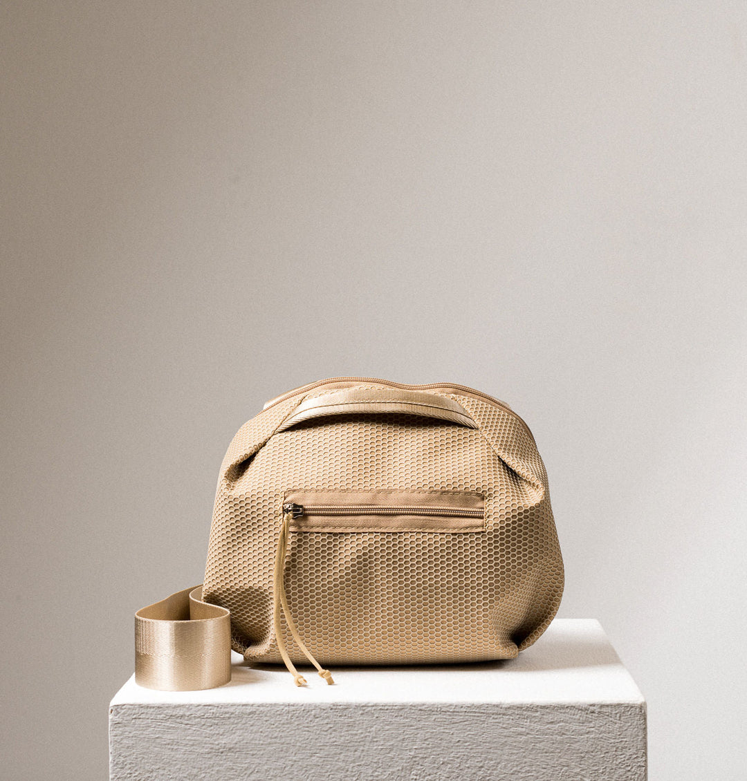 Daniella Lehavi Bonnie Crossbody Bag in Oat available at Barbara Katz