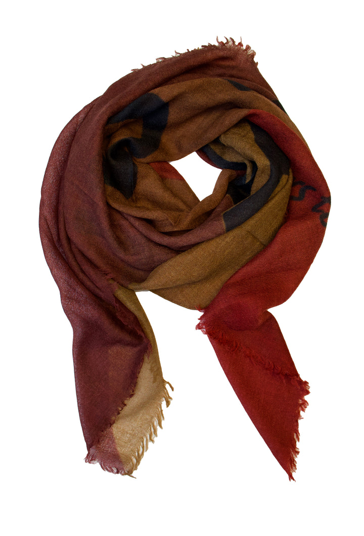 Suzi Roher Lila, YSL Love Letter Scarf available at Barbara Katz