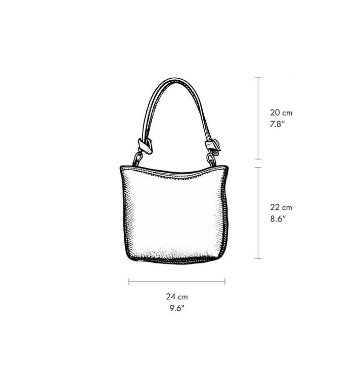 Daniella Lehavi Dallas Hobo Bag measurements