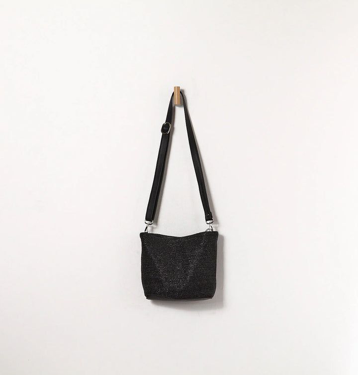 Daniella Lehavi Dallas Hobo Bag in Black Straw available at Barbara Katz