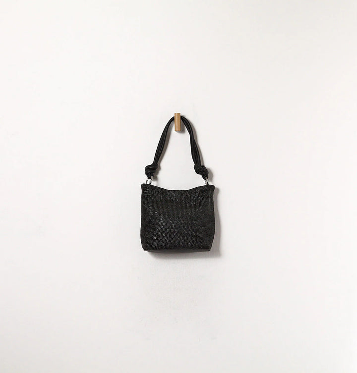 Daniella Lehavi Dallas Hobo Bag in Black Straw available at Barbara Katz