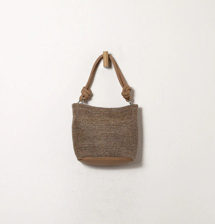 Daniella Lehavi Dallas Hobo Bag in Mocca Straw available at Barbara Katz