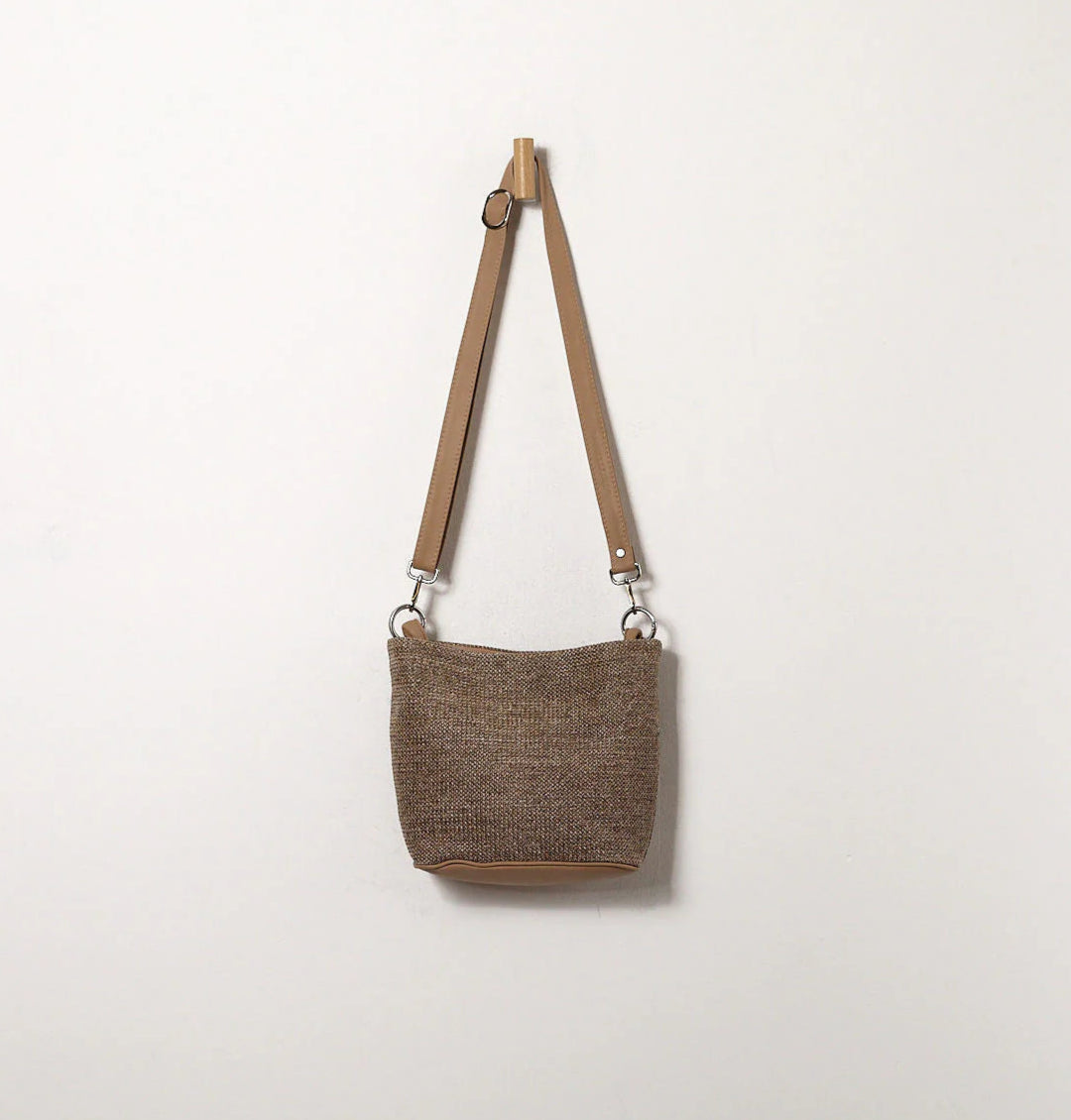 Daniella Lehavi Dallas Hobo Bag in Mocca Straw available at Barbara Katz