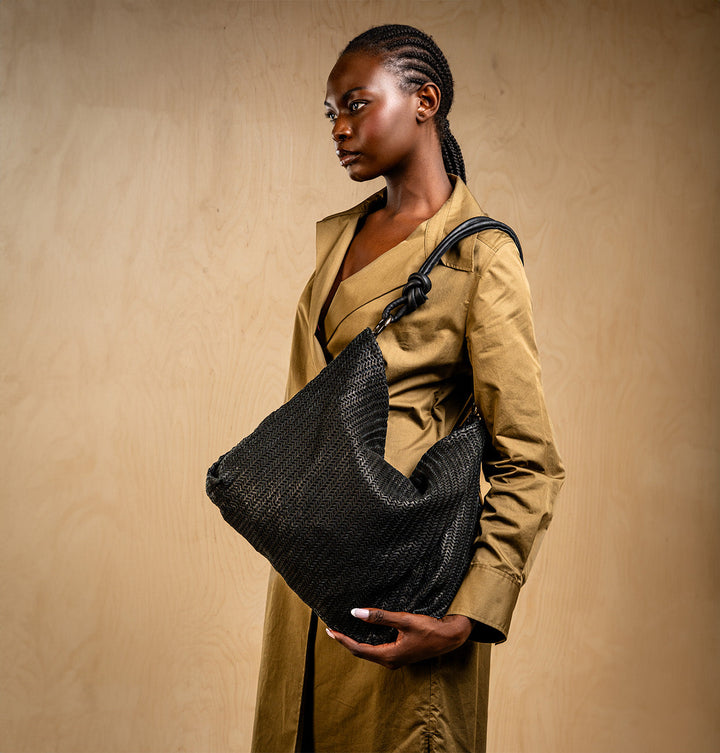 Daniella Lehavi Dallas Tote Bag in Charcoal available at Barbara Katz
