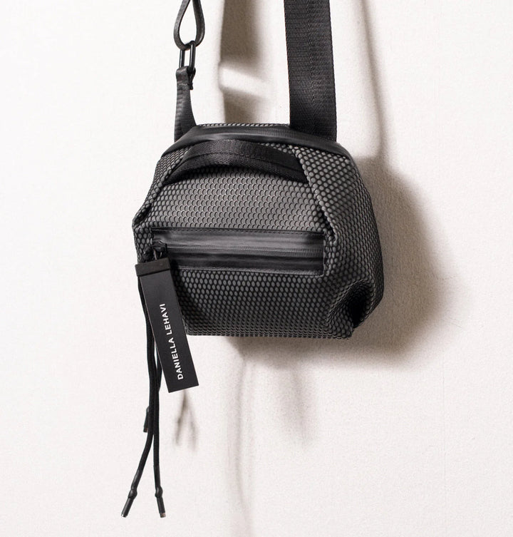 Daniella Lehavi Bonnie Mini Crossbody Bag in Grey available at Barbara Katz