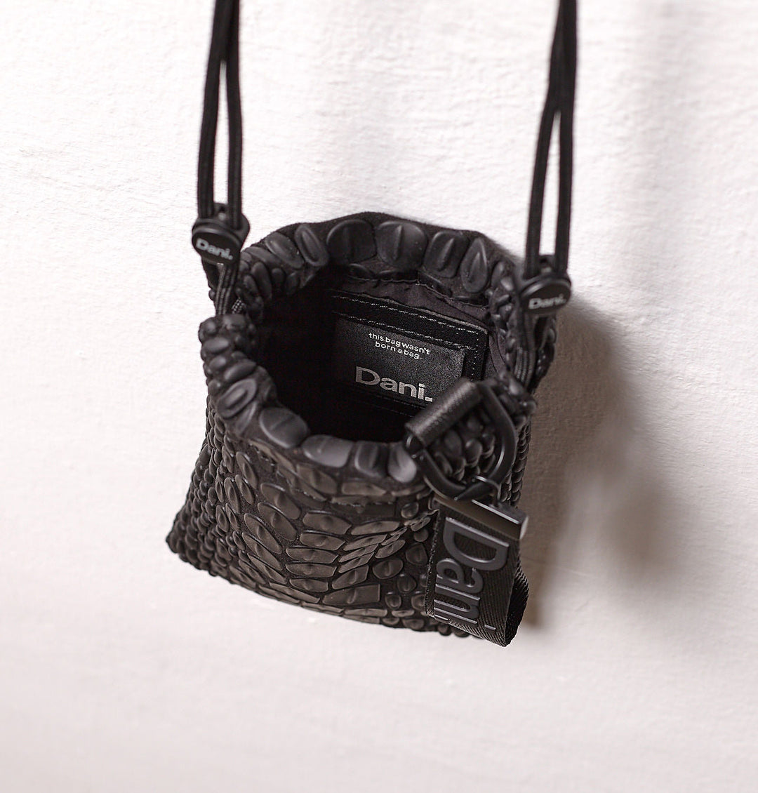 Daniella Lehavi Tokyo Phone Pocket in Black available at Barbara Katz