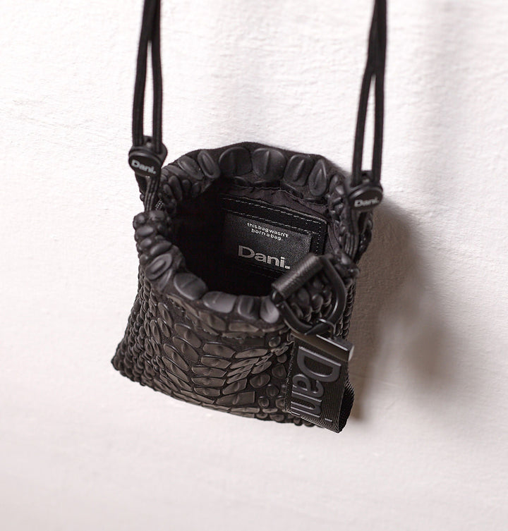 Daniella Lehavi Tokyo Phone Pocket in Black available at Barbara Katz