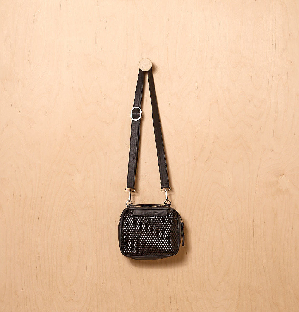 Daniella Lehavi Louise Mini Bag in 3D Black available at Barbara Katz