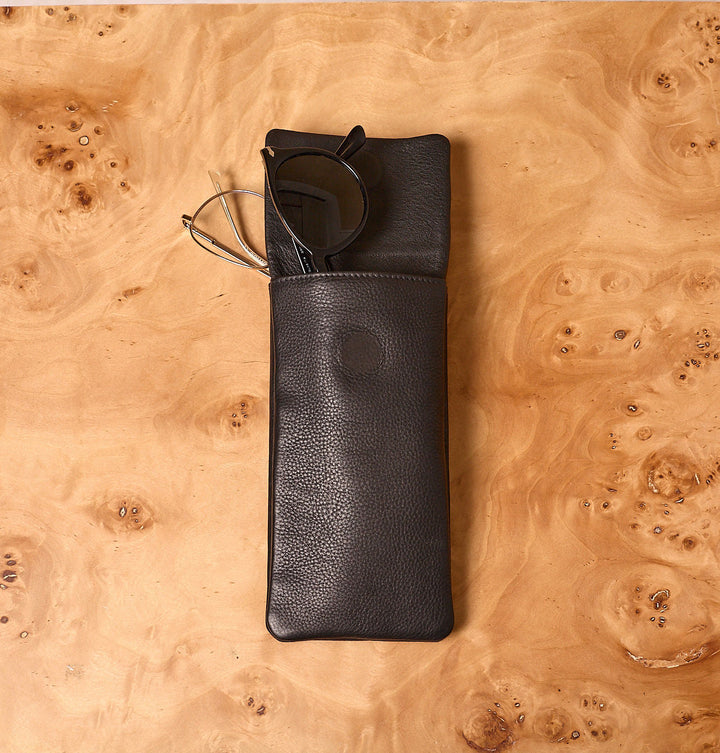 Daniella Lehavi Iris Double Glasses Case in Black available at Barbara Katz