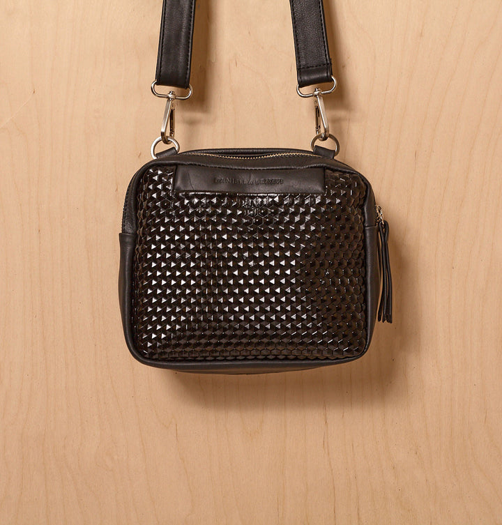 Daniella Lehavi Louise Mini Bag in 3D Black available at Barbara Katz