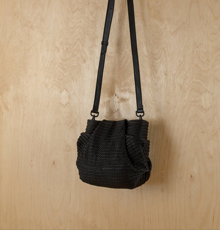 Daniella Lehavi Bali Knotted Mini Bag in Black available at Barbara Katz