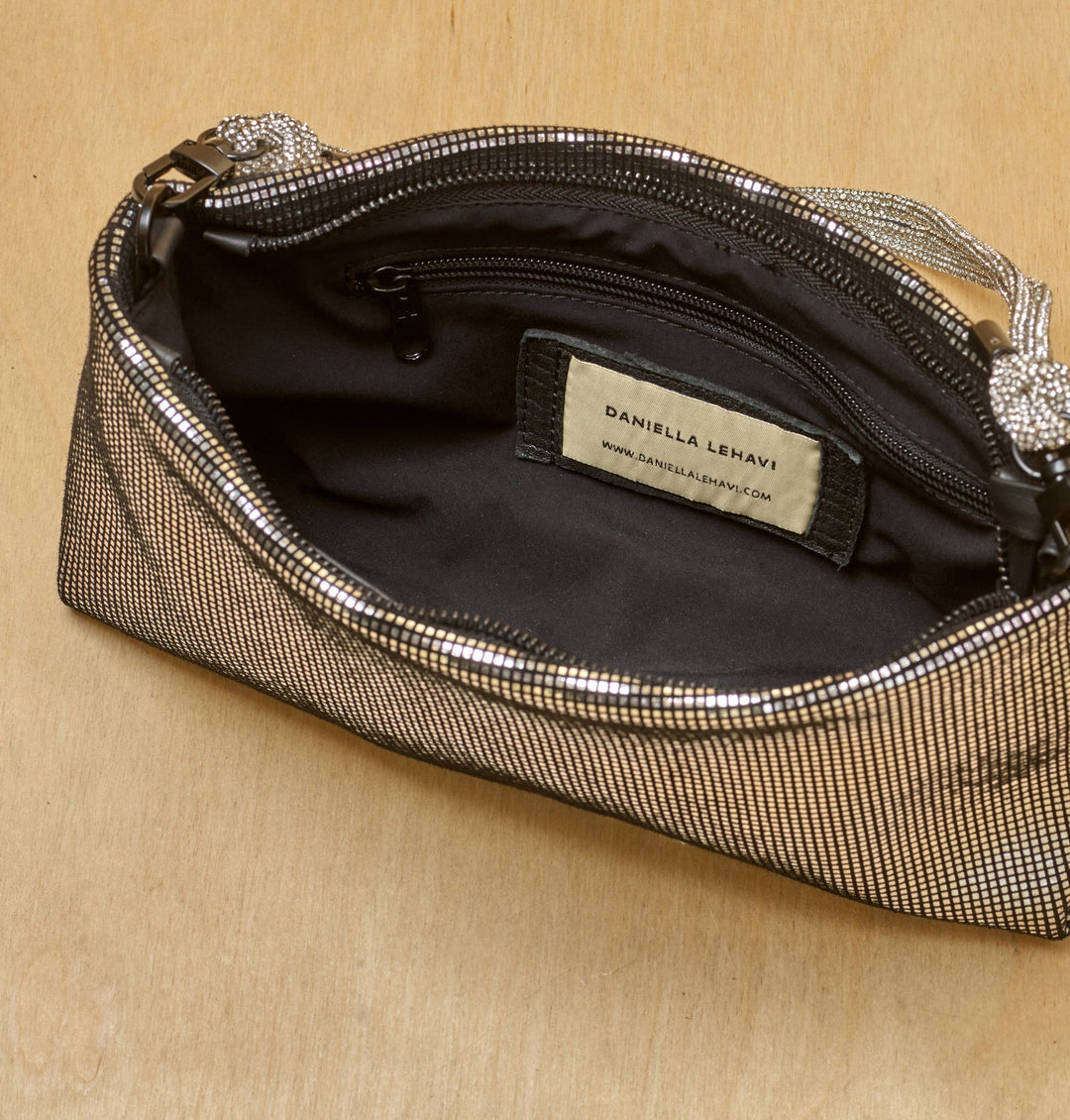 Daniella Lehavi Dallas Evening Shoulder Bag in Disco available at Barbara Katz