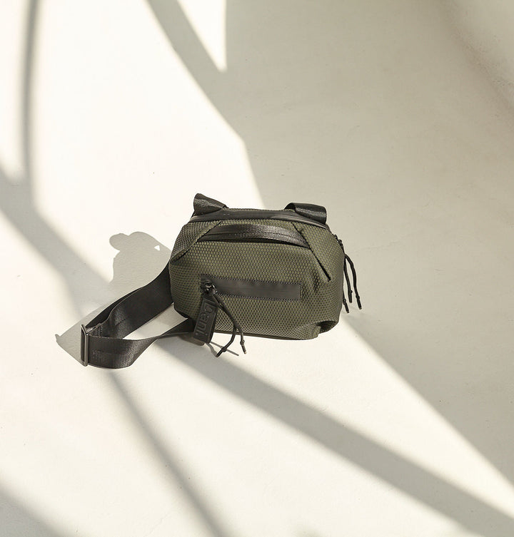 Daniella Lehavi Bonnie Crossbody Bag in Rifle Green available at Barbara Katz