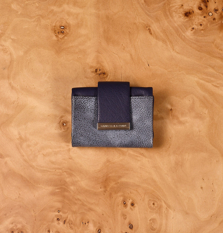 Daniella Lehavi Frida Small Wallet in Blue available at Barbara Katz