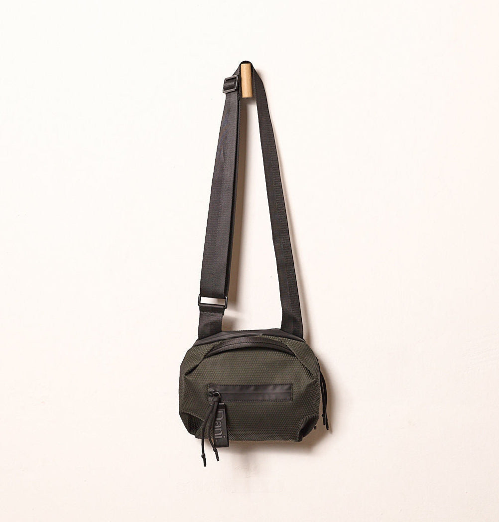 Daniella Lehavi Bonnie Crossbody Bag in Rifle Green available at Barbara Katz