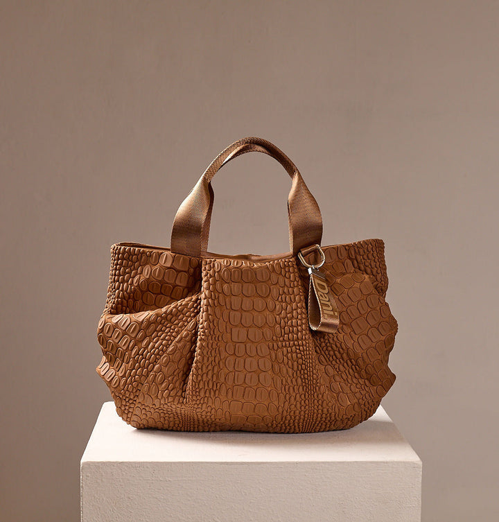 Daniella Lehavi Tokyo Satchel Bag in Caramel available at Barbara Katz
