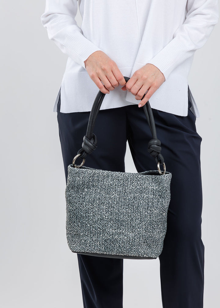 Daniella Lehavi Dallas Hobo Bag in Straw Melange available at Barbara Katz