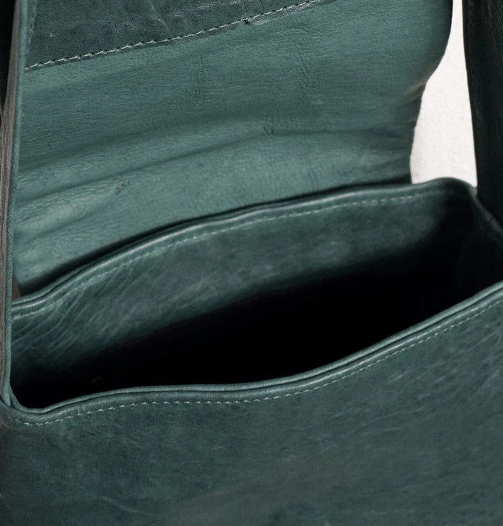 Daniella Lehavi Lucy Fringes Crossbody - Forest Green