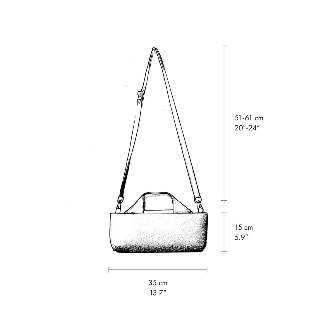 Daniella Lehavi Alexa Landscape Bag measurements