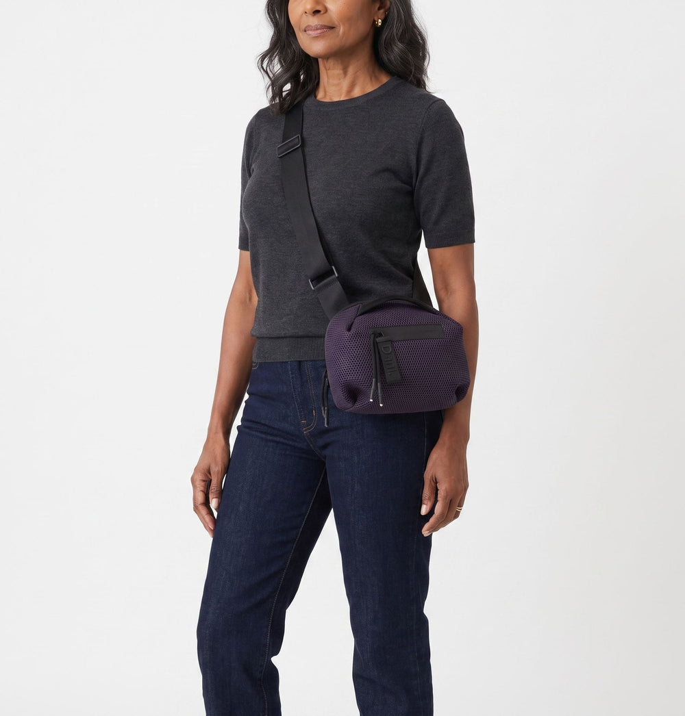 Daniella Lehavi Bonnie Crossbody Bag in Aubergine available at Barbara Katz