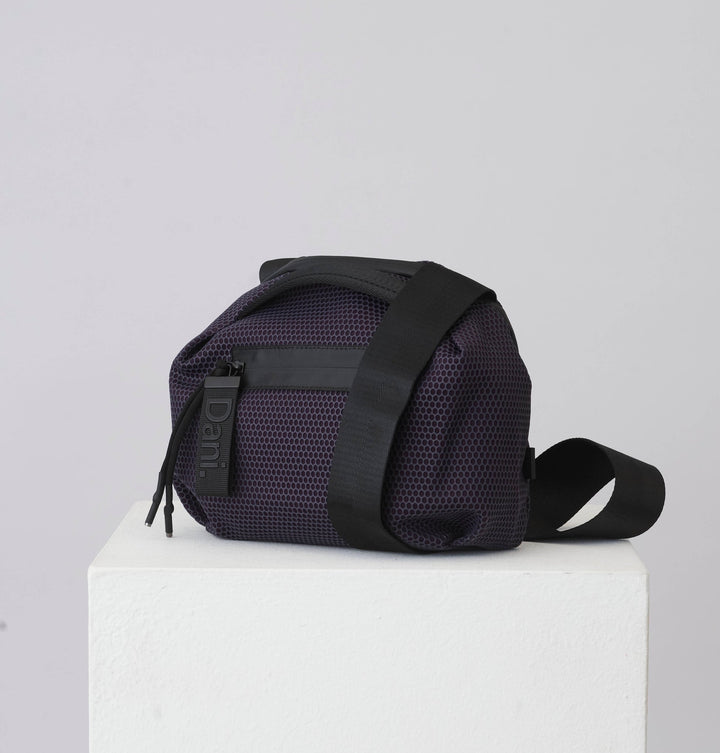 Daniella Lehavi Bonnie Crossbody Bag in Aubergine available at Barbara Katz