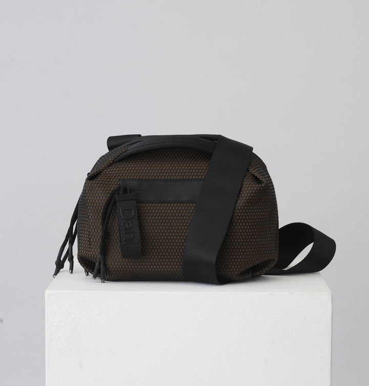 Daniella Lehavi Bonnie Crossbody Bag in Cafe available at Barbara Katz