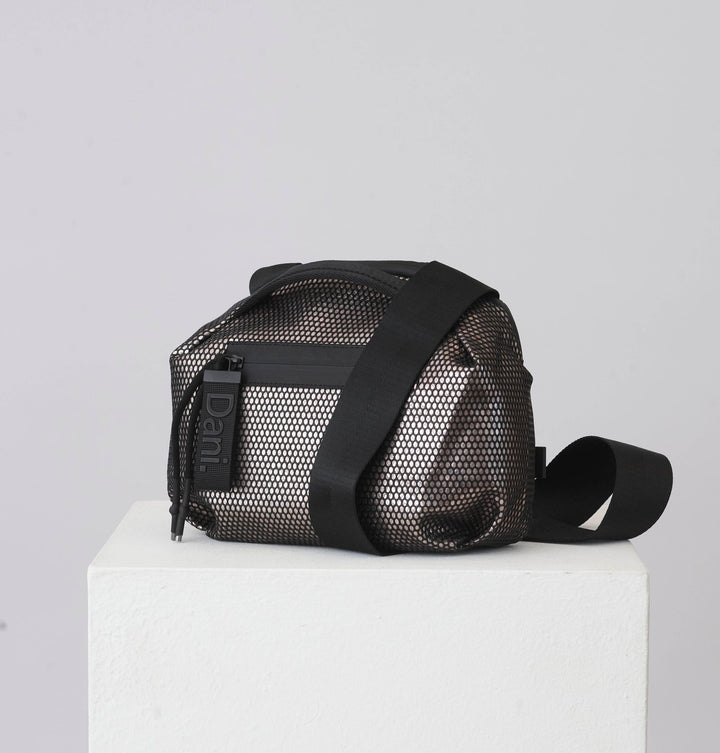 Daniella Lehavi Bonnie Crossbody Bag in Metallic available at Barbara Katz