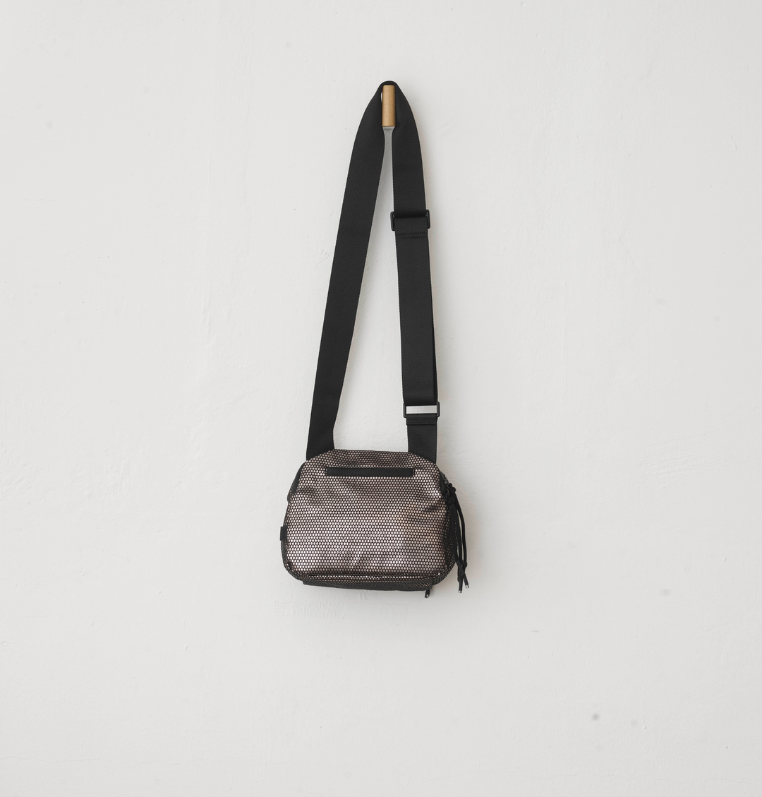 Daniella Lehavi Bonnie Crossbody Bag in Metallic available at Barbara Katz