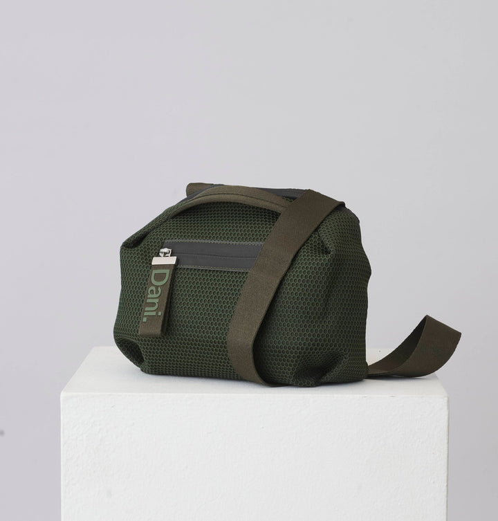 Daniella Lehavi Bonnie Crossbody Bag in Moss available at Barbara Katz