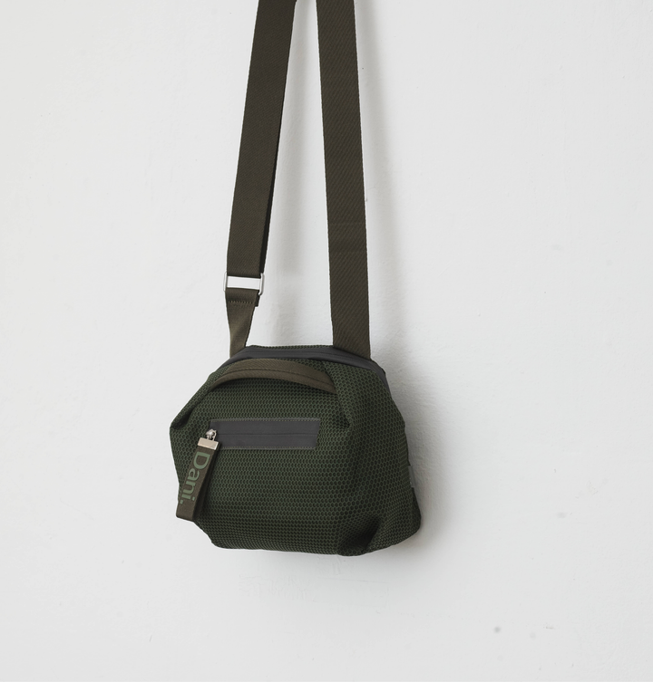 Daniella Lehavi Bonnie Crossbody Bag in Moss available at Barbara Katz