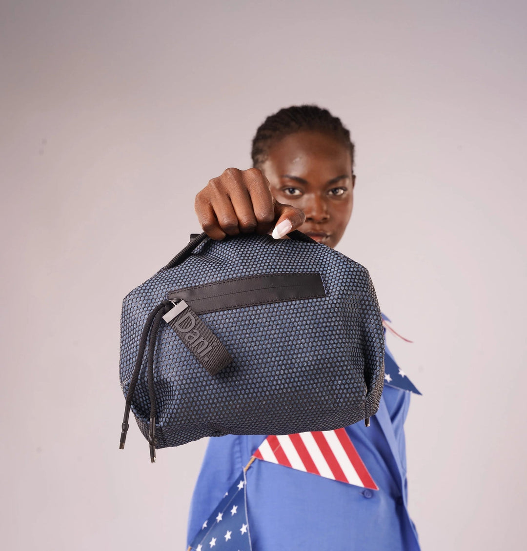 Daniella Lehavi Bonnie Crossbody Bag in Denim available at Barbara Katz