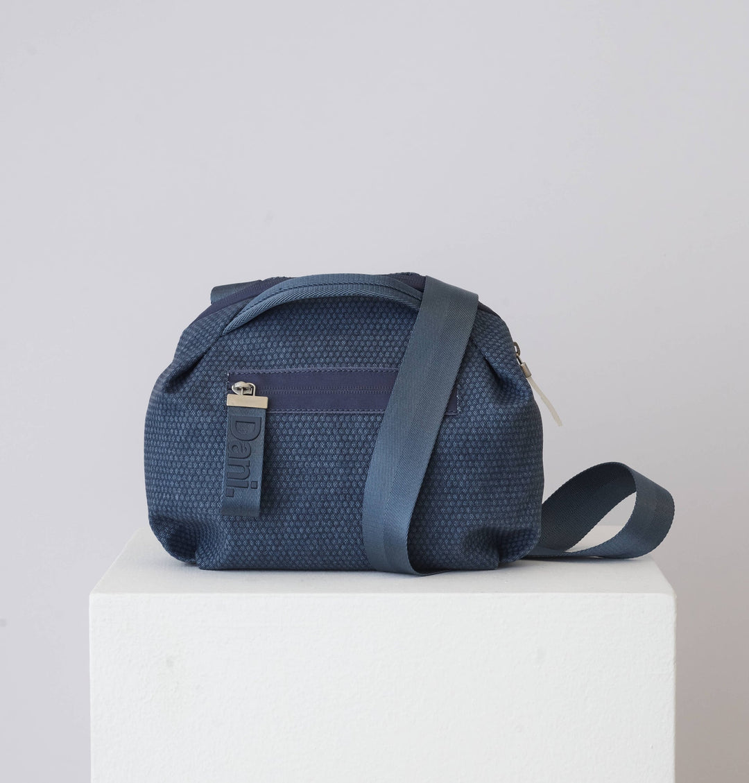 Daniella Lehavi Bonnie Crossbody Bag in Light Denim available at Barbara Katz