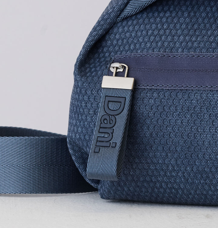 Daniella Lehavi Bonnie Crossbody Bag in Light Denim available at Barbara Katz